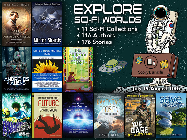 the “2023 Explore Sci-Fi Worlds” Anthology StoryBundle
